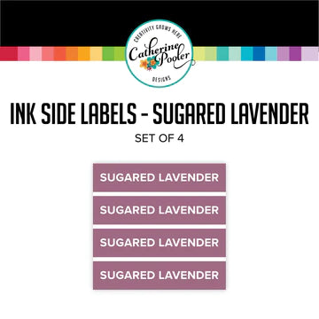 Sugared Lavender Side Labels