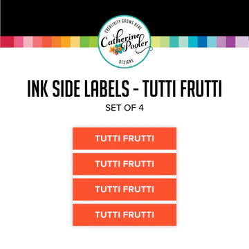 Étiquettes latérales Tutti Frutti