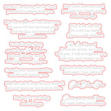 Inside Sentiments: God's Love Honey Cuts