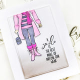 Anna In the City 3x4 Stamp Set