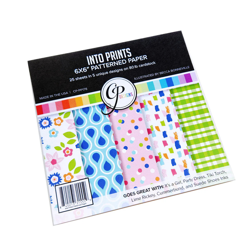 Ink Patterned Paper Into Prints Patterned Paper – Bumbleberry Papercrafts Ltd