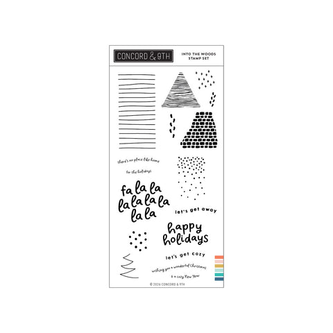 Into the Woods Stamp Set (4 x 8)