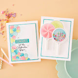 It’s My Party Glimmer Sentiments Hot Foil Plate & Die Set from the It’s My Party Collection by Carissa Wiley