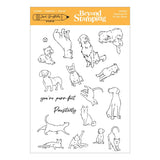 Beyond Stamping Pawsitivity #1 Clear Stamp Set by Josh Griffiths Studio