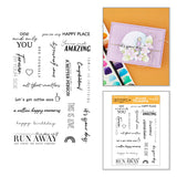 Beyond Stamping Evergreen Sentiments Clear Stamp Set by Josh Griffiths Studio