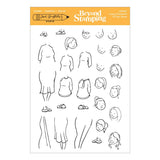 Beyond Stamping Custom Portrait #1 Clear Stamp Set by Josh Griffiths Studio