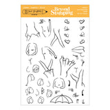 Beyond Stamping Can't Stand Still 1 - Ladies Clear Stamp Set by Josh Griffiths Studio