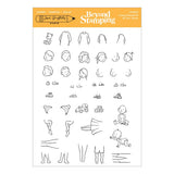 Beyond Stamping Custom Portrait #3 Clear Stamp Set by Josh Griffiths Studio