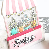 Flower Market Stamp
