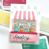 Flower Market Stamp