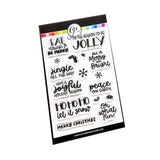 Jolly Jingle Sentiments Stamp and Die Bundle