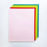 Jolly Mix Colored Cardstock (pack of 25 sheets - 5 colors w/ 5 sheets each)