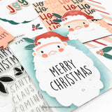 Jolly St. Nick Stencil Pack (4 qty; 4.75 x 6)