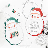 Jolly St. Nick Stencil Pack (4 qty; 4.75 x 6)