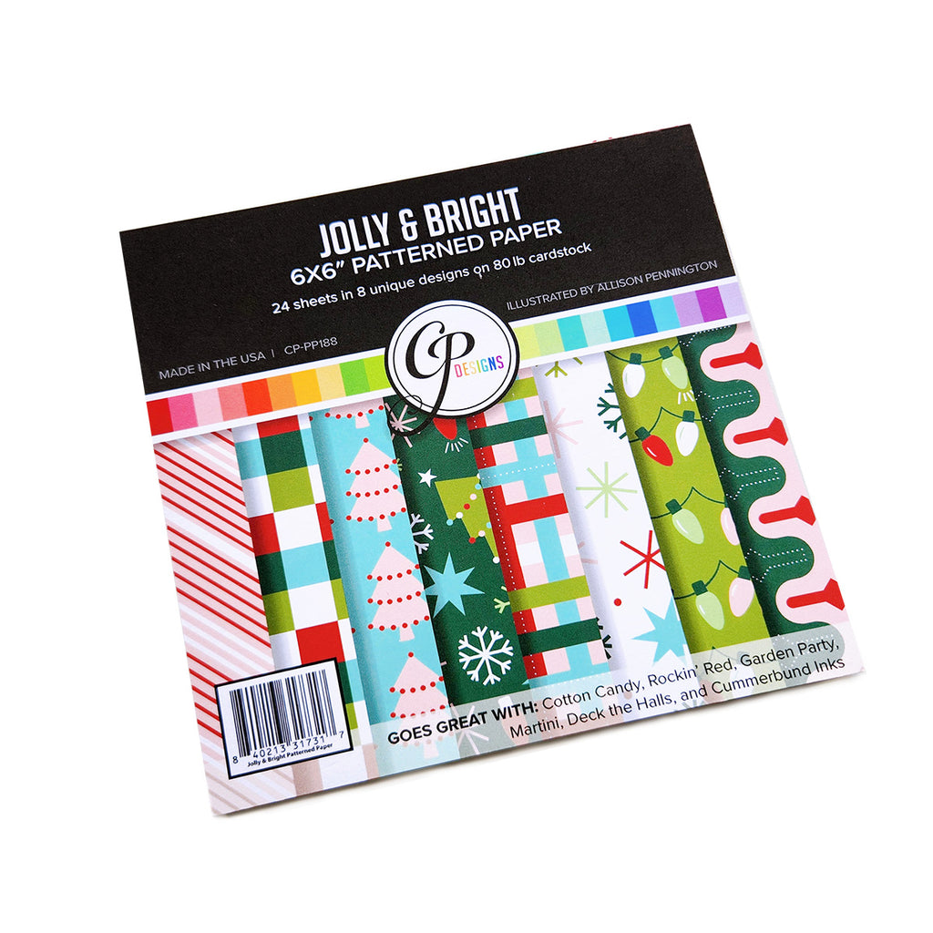 Jolly & Bright Patterned Paper