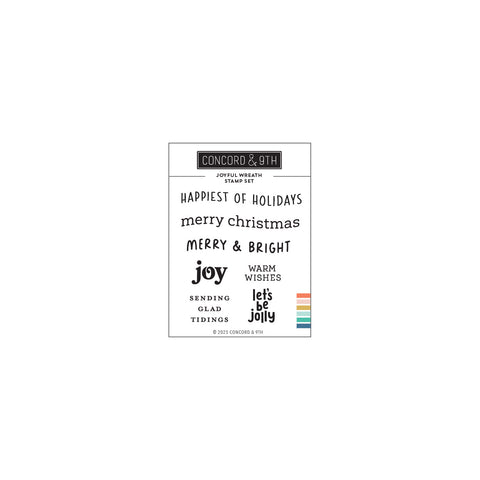 Joyful Wreath Stamp Set (3 x 4)