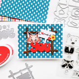 Peeking Forest Friends Stamp Set