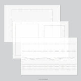 Kristina's Finishing Touches Stencil Pack (3 qty; 6 x 9)