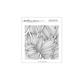 Long Line Leaves Background Stamp (6 x 6)