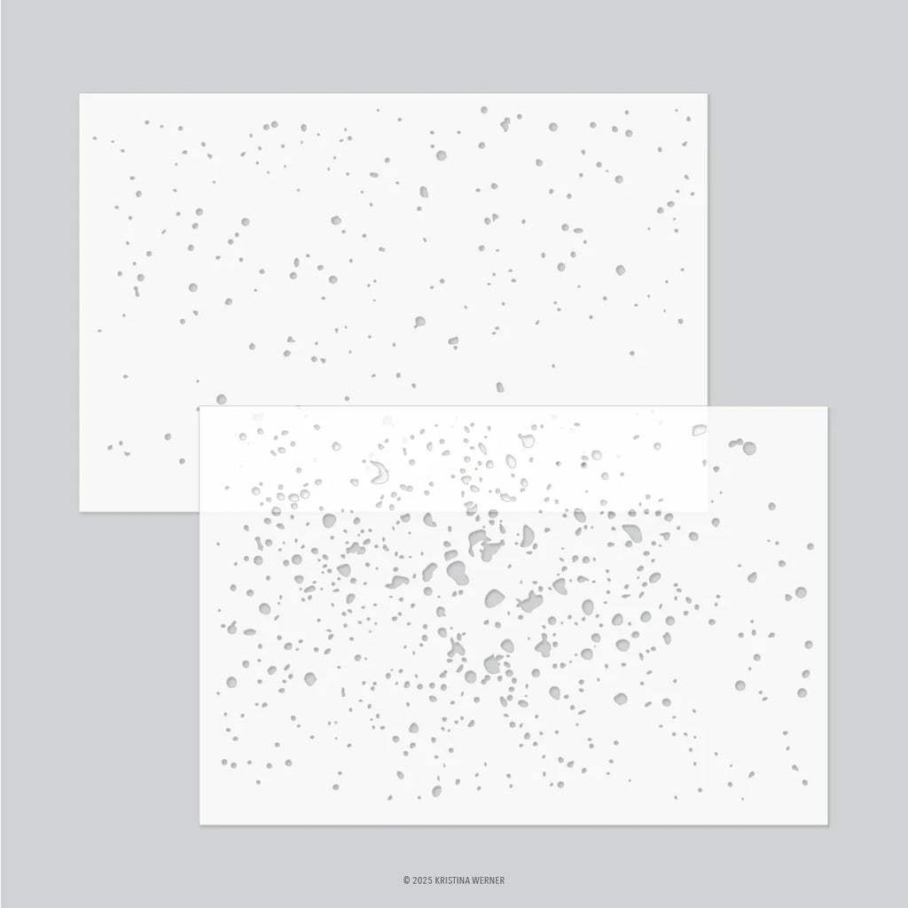 Splattering Papercraft Splatter Texture Stencil Pack (2 qty; 6 x 9) – Bumbleberry Papercrafts Ltd