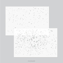 Splatter Texture Stencil Pack (2 qty; 6 x 9)