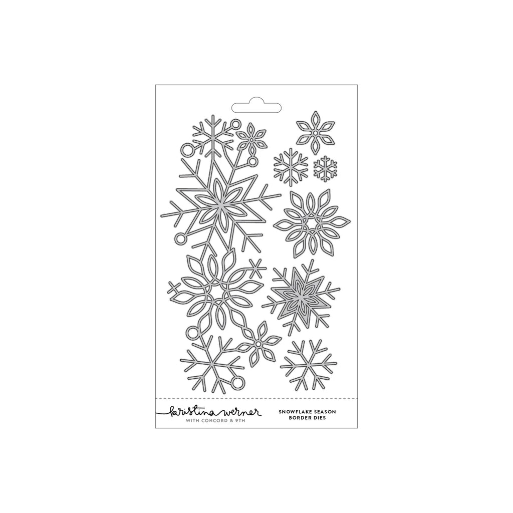 Snowflake Season Border Dies