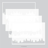 Trees and Forest Stencil Pack (4 qty; 6 x 9)