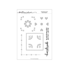 Handmade With Love Stamp Set (6 x 8)