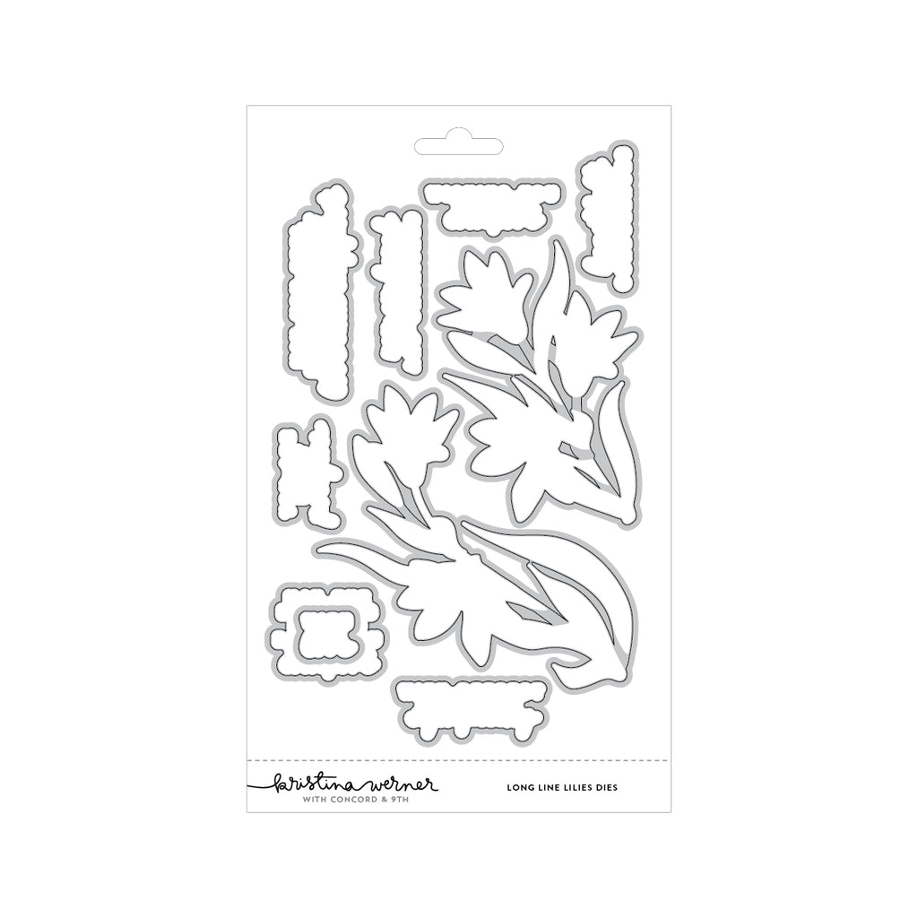 Long Line Lilies Dies