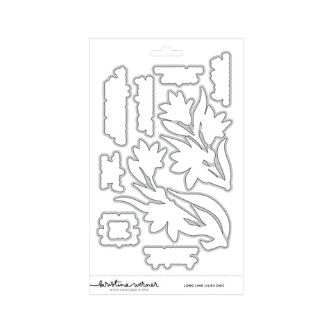 Long Line Lilies Dies