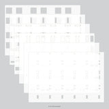 Plaid Perfection Stencil Pack (6 qty; 6 x 9)