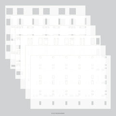 Plaid Perfection Stencil Pack (6 qty; 6 x 9)