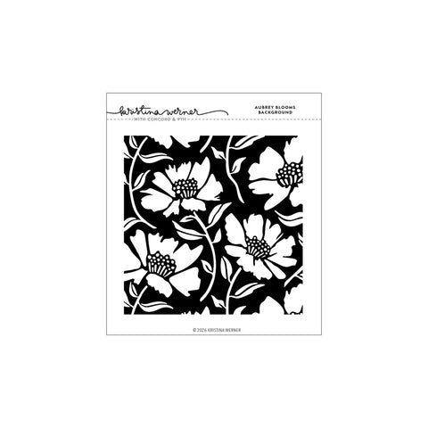 Aubrey Blooms Background Stamp (6 x 6)