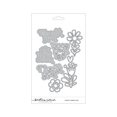 Retro Flowers Dies