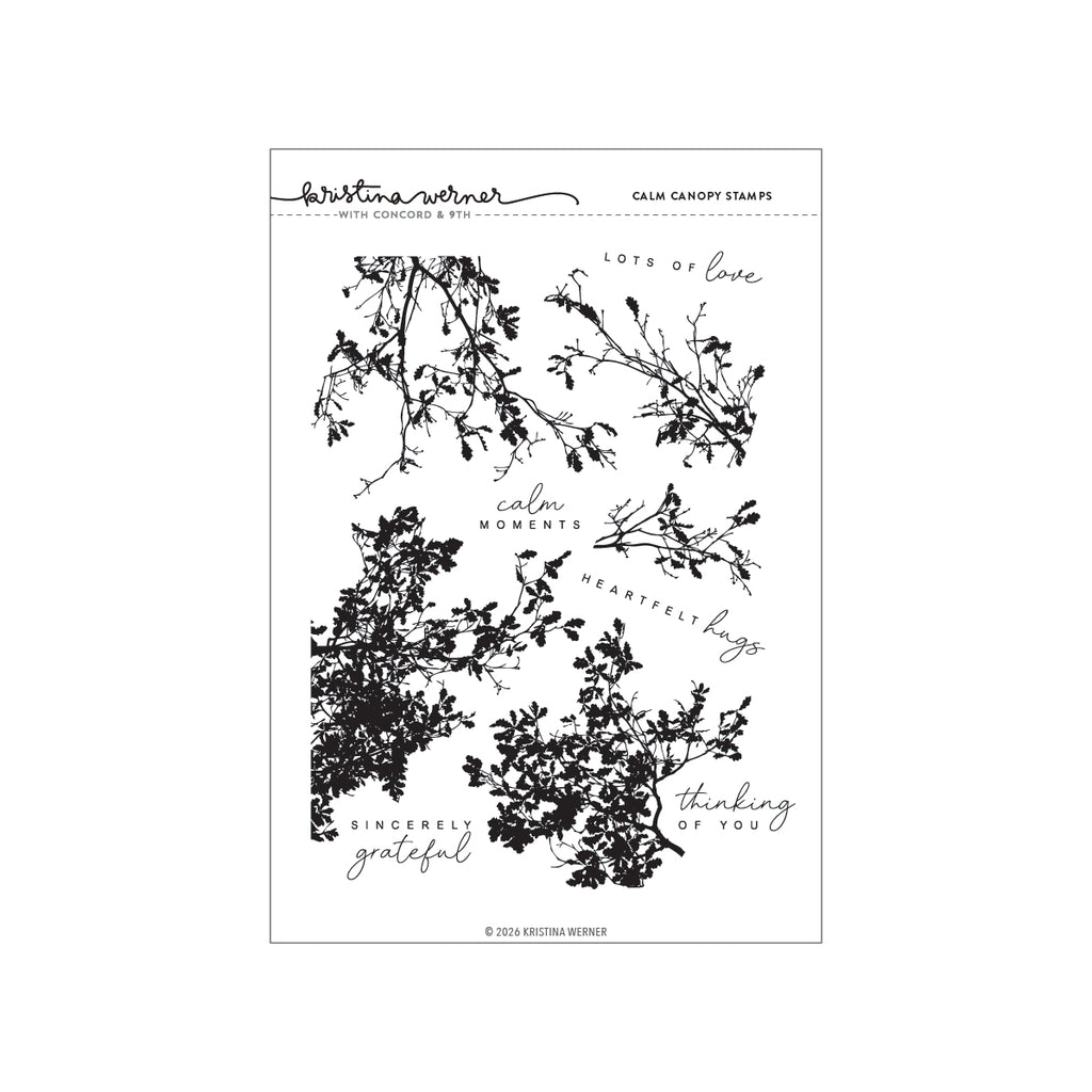 Calm Canopy Stamp Set (6 x 8)