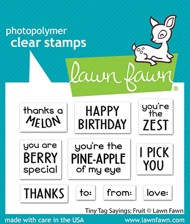 Tiny Tags Sayings: Fruit