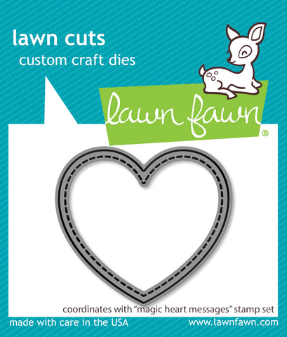 Magic Heart Messages - Lawn Cuts