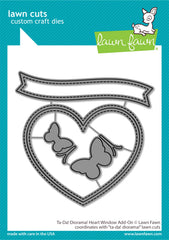 Ta-Da! Diorama! Heart Window Add-On