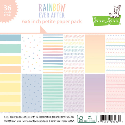 Rainbow Ever After Petit paquet de papier