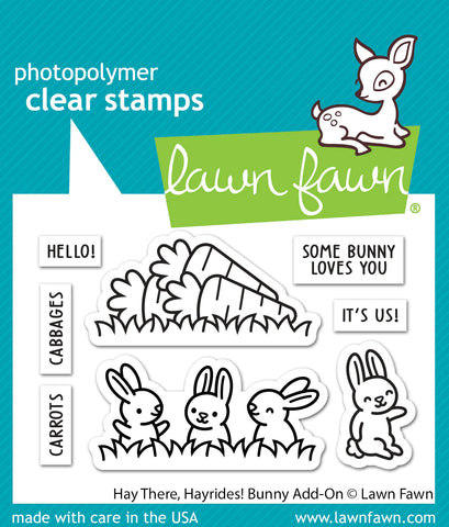 Hay There, Hayrides! Bunny Add-On Lawn Cuts