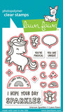Unicorn Sparkles Lawn Cuts