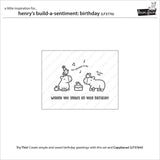 Henry's Build-A-Sentiment: Birthday