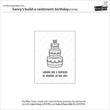 Henry's Build-A-Sentiment: Birthday
