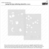Jump For Joy Coloring Stencils