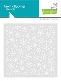 Snowflakes Stencil