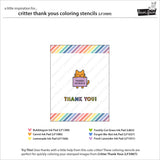 Critter Thank Yous Kids Cardmaking Kit: Mini