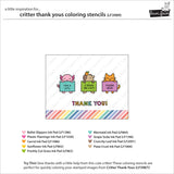 Critter Thank Yous Kids Cardmaking Kit: Mini