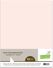 Blush Cardstock