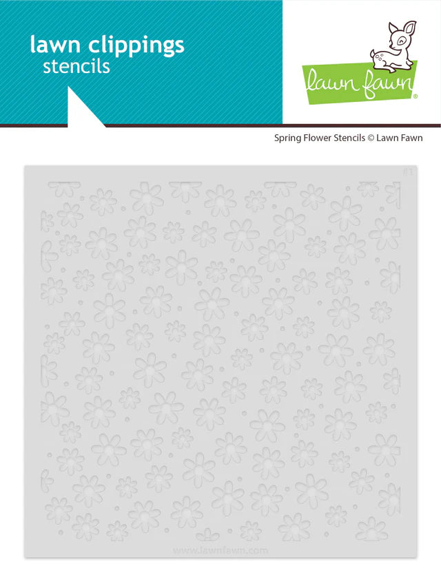 Spring Flowers Stencils
