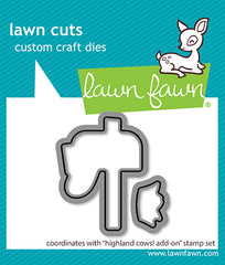 Highland Cows! Add-On Lawn Cuts